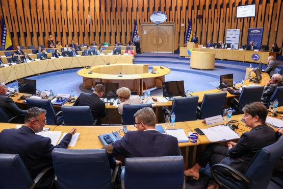 The Annual meeting of the representatives of the committees for defence and security of the Parliaments of Southeast Europe began in the Parliamentary Assembly of Bosnia and Herzegovina